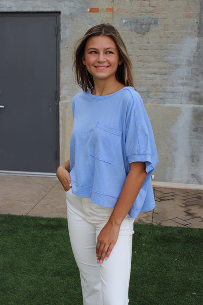 Season Essential Top - Blue