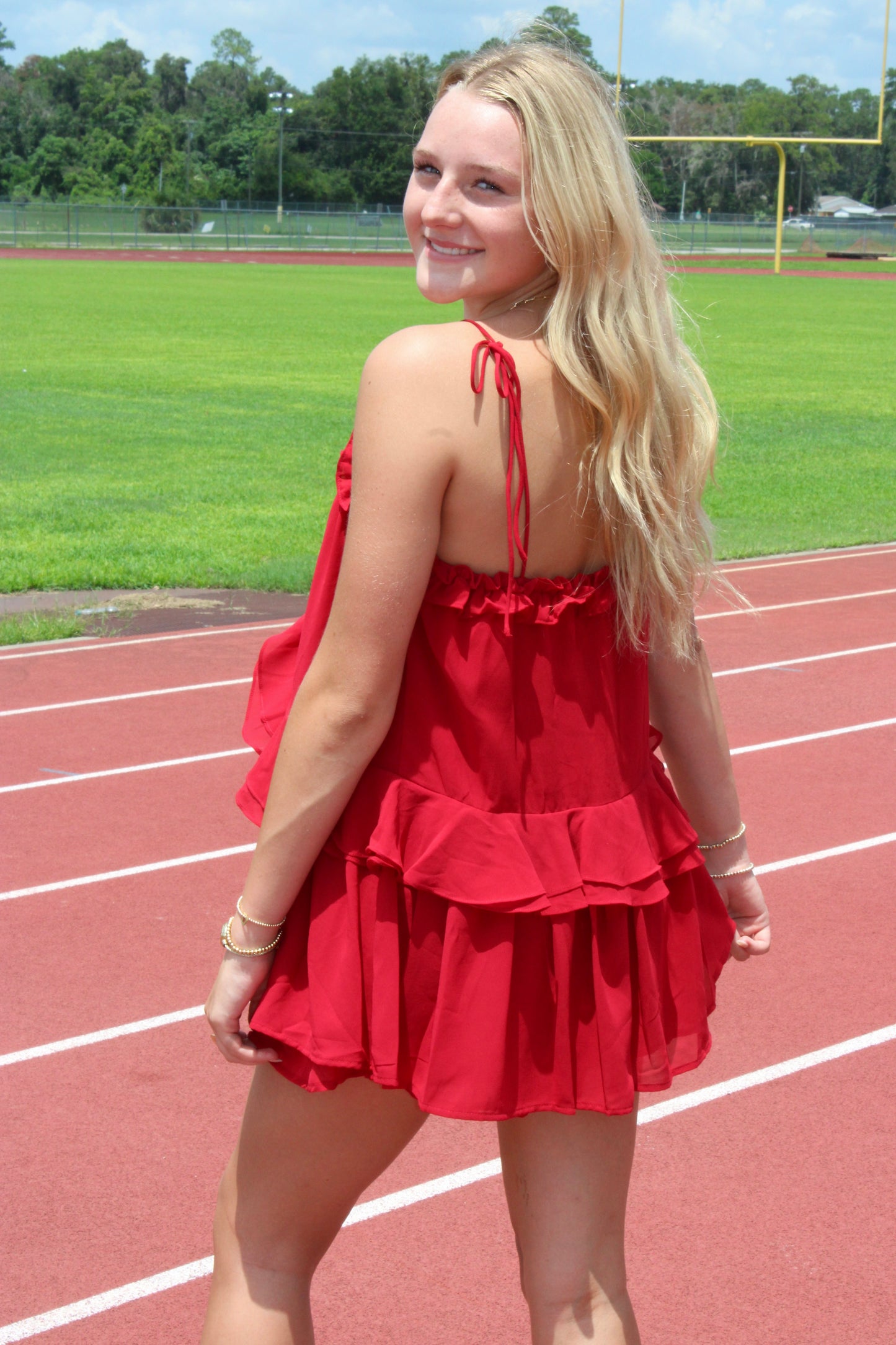 Garner Ruffle Romper