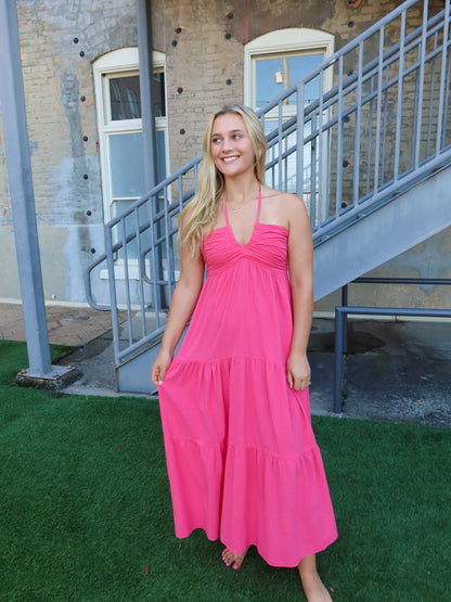Bombshell Flowy Dress