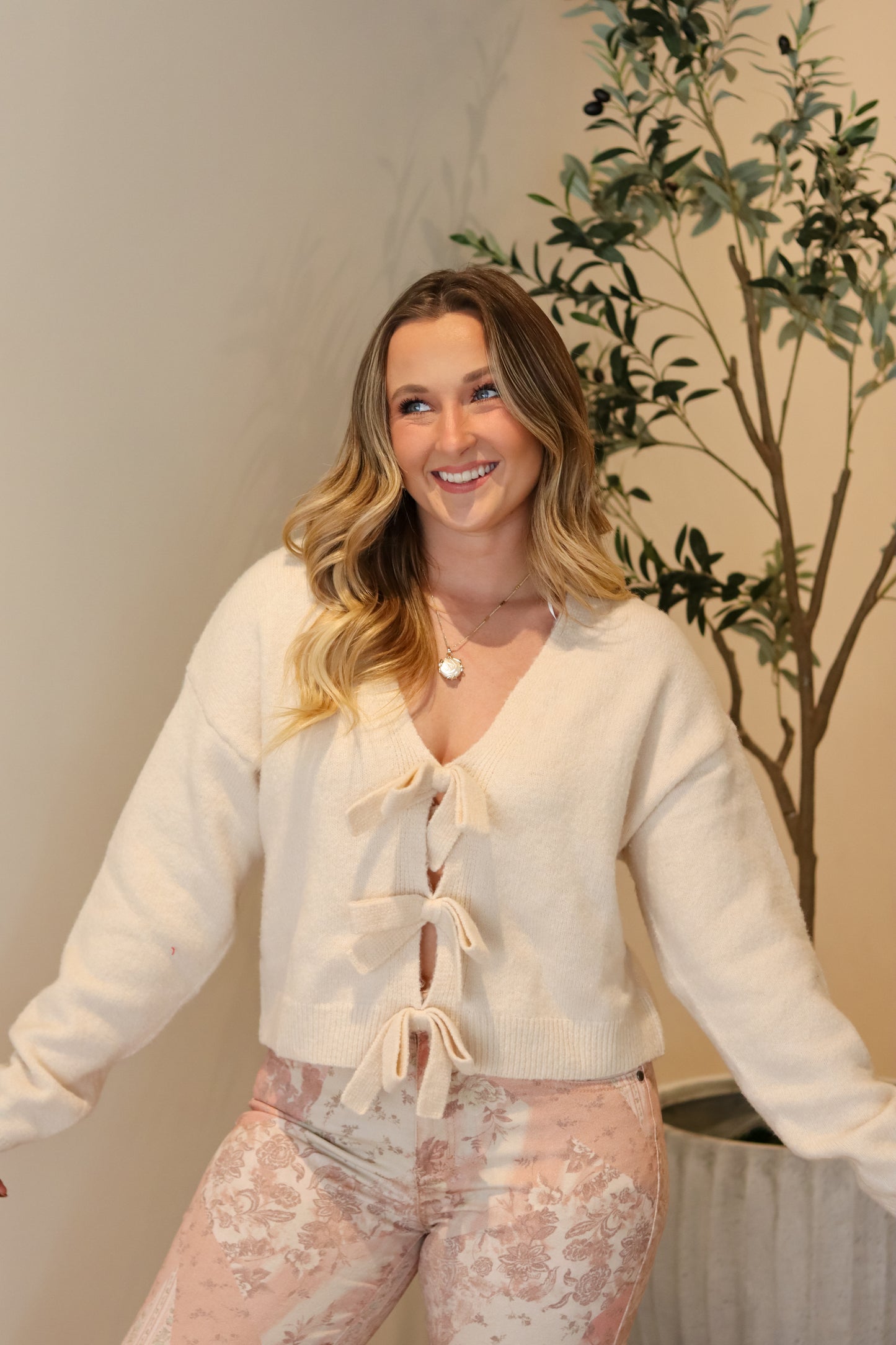 Tied Together Knit Top (Reversible)