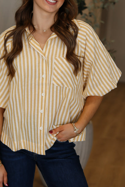 Reed Striped Top