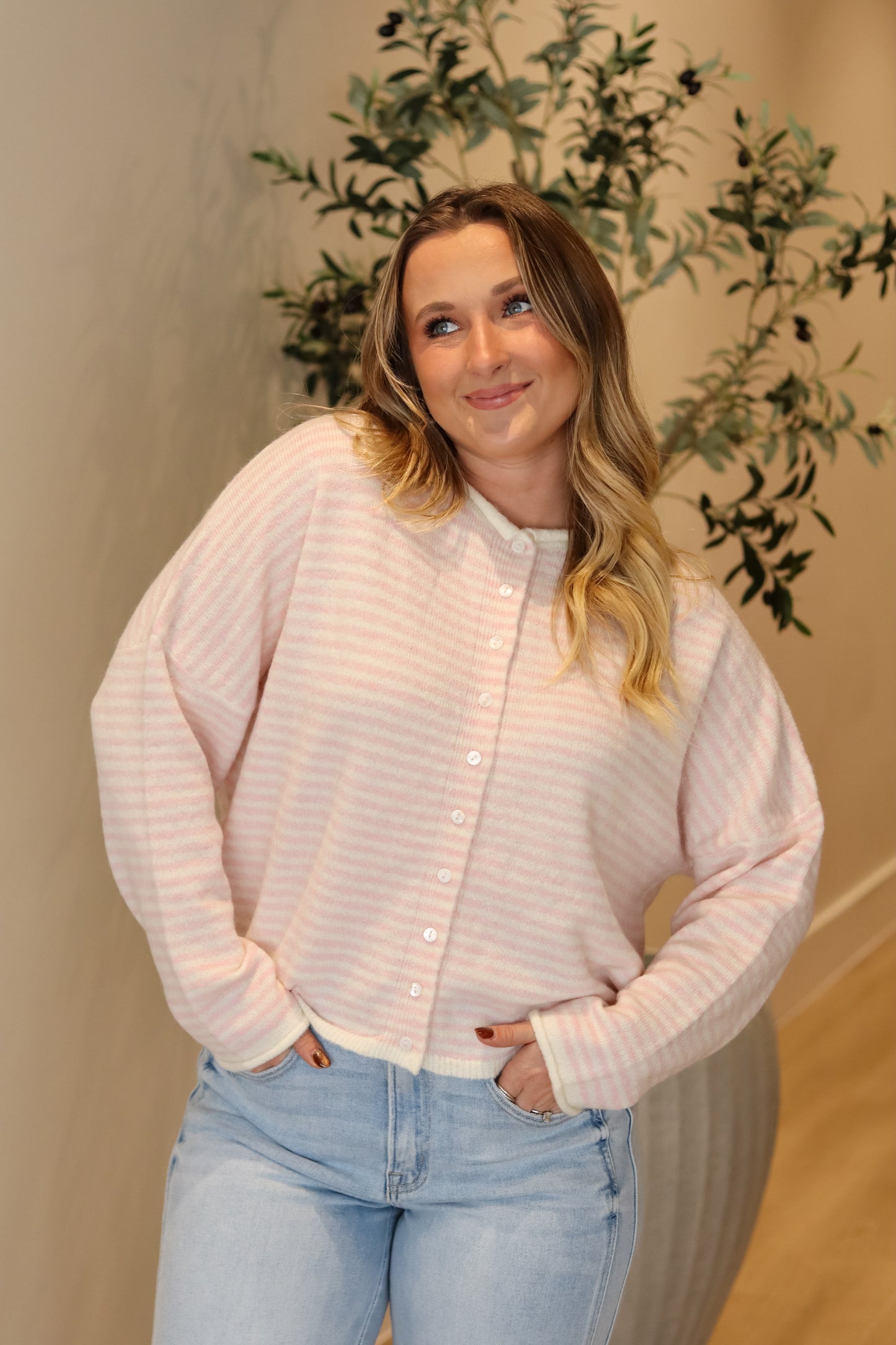 Cover Me Up Cardigan - Light Pink