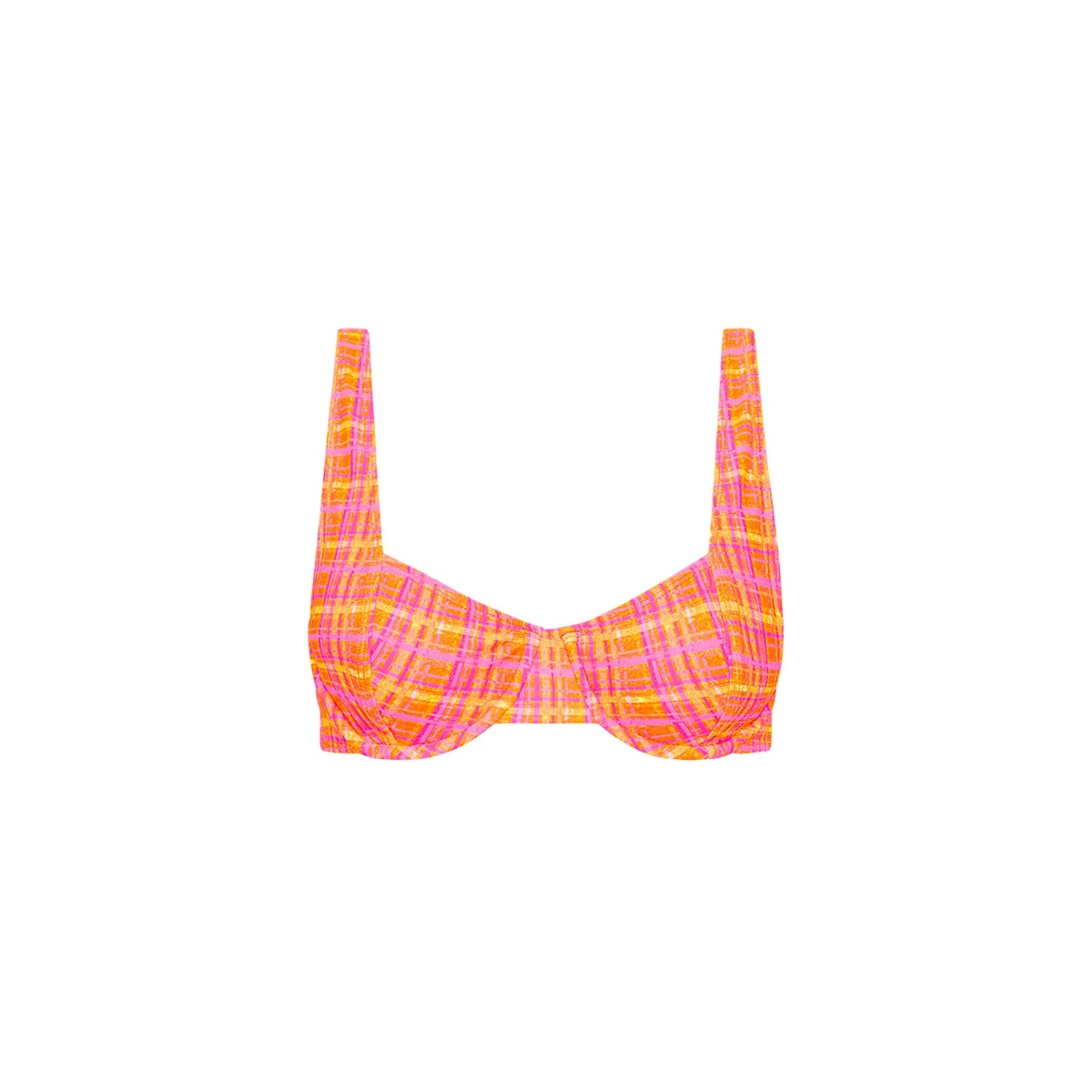 Underwire Bralette Bikini Top - Peaches