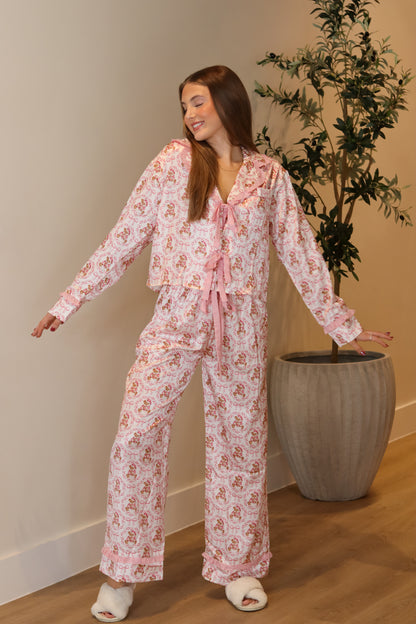 Beary Christmas Satin PJs