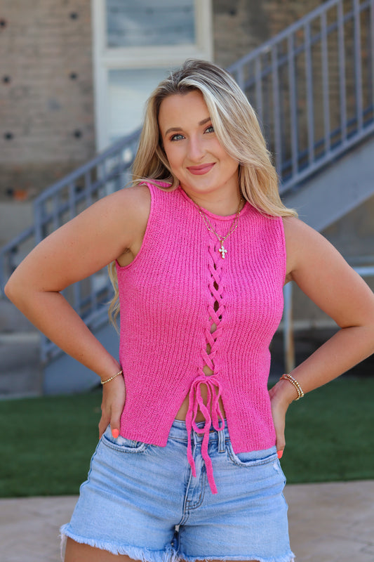Happy Hour Knit Top (Reversible)