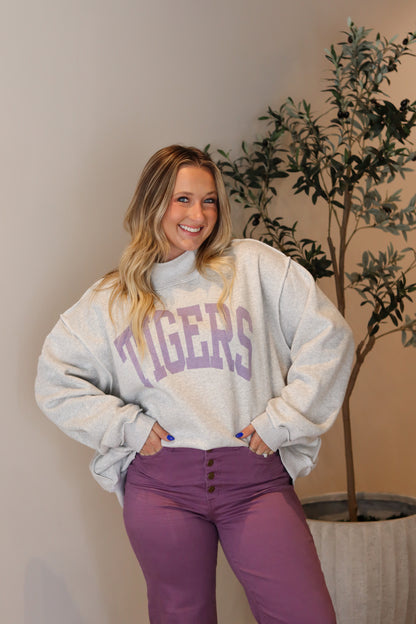 TIGERS Mock Neck