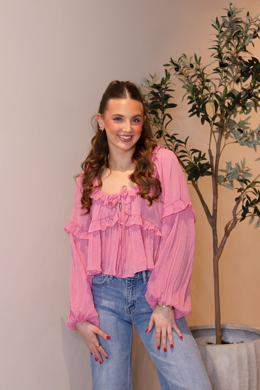 Bella Ruffle Blouse
