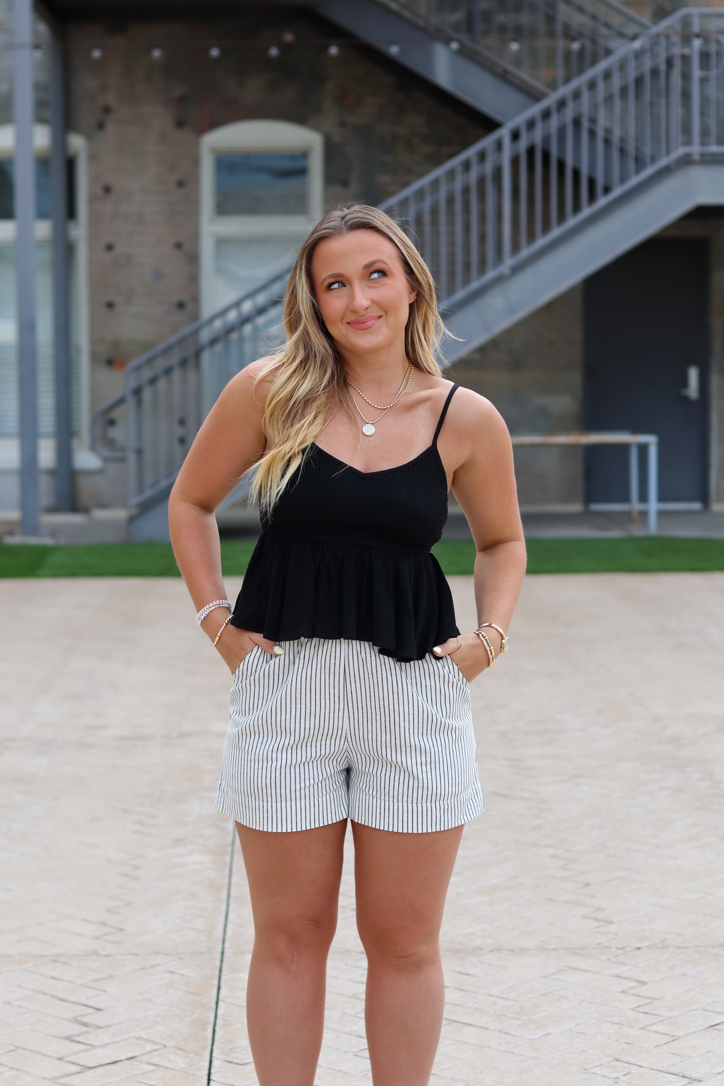 Lena Smocked Tank