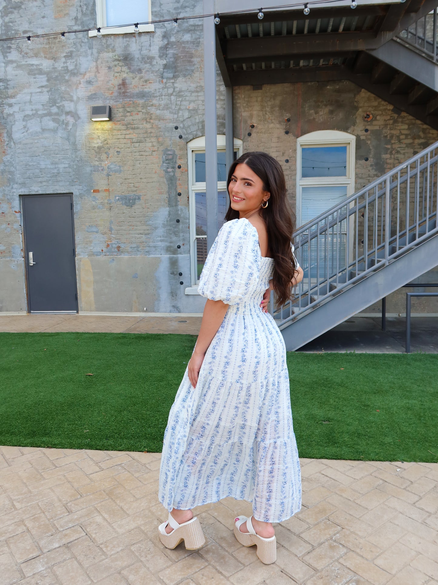 Robyn Smocked Maxi Dress