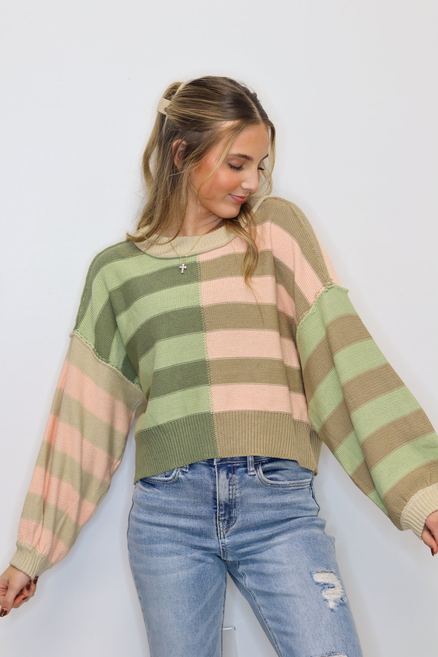 Luna Striped Sweater