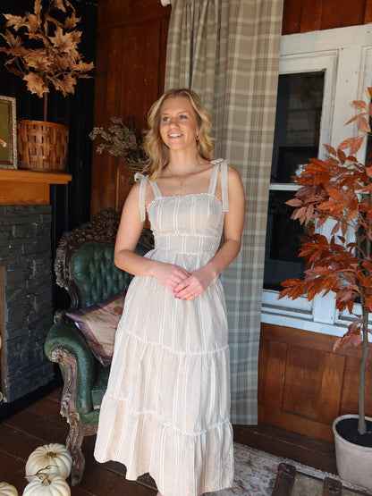 Mable Gingham Midi Skirt