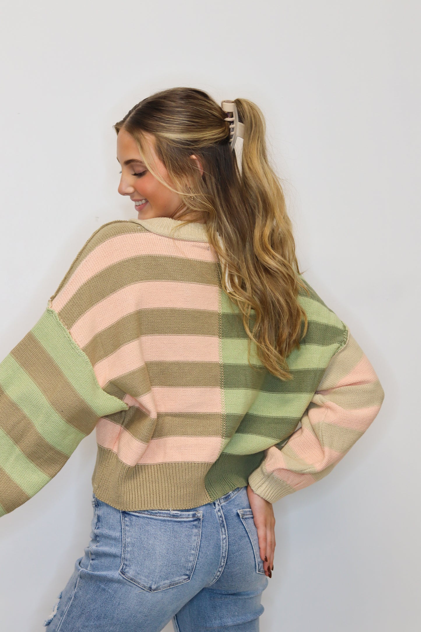 Luna Striped Sweater