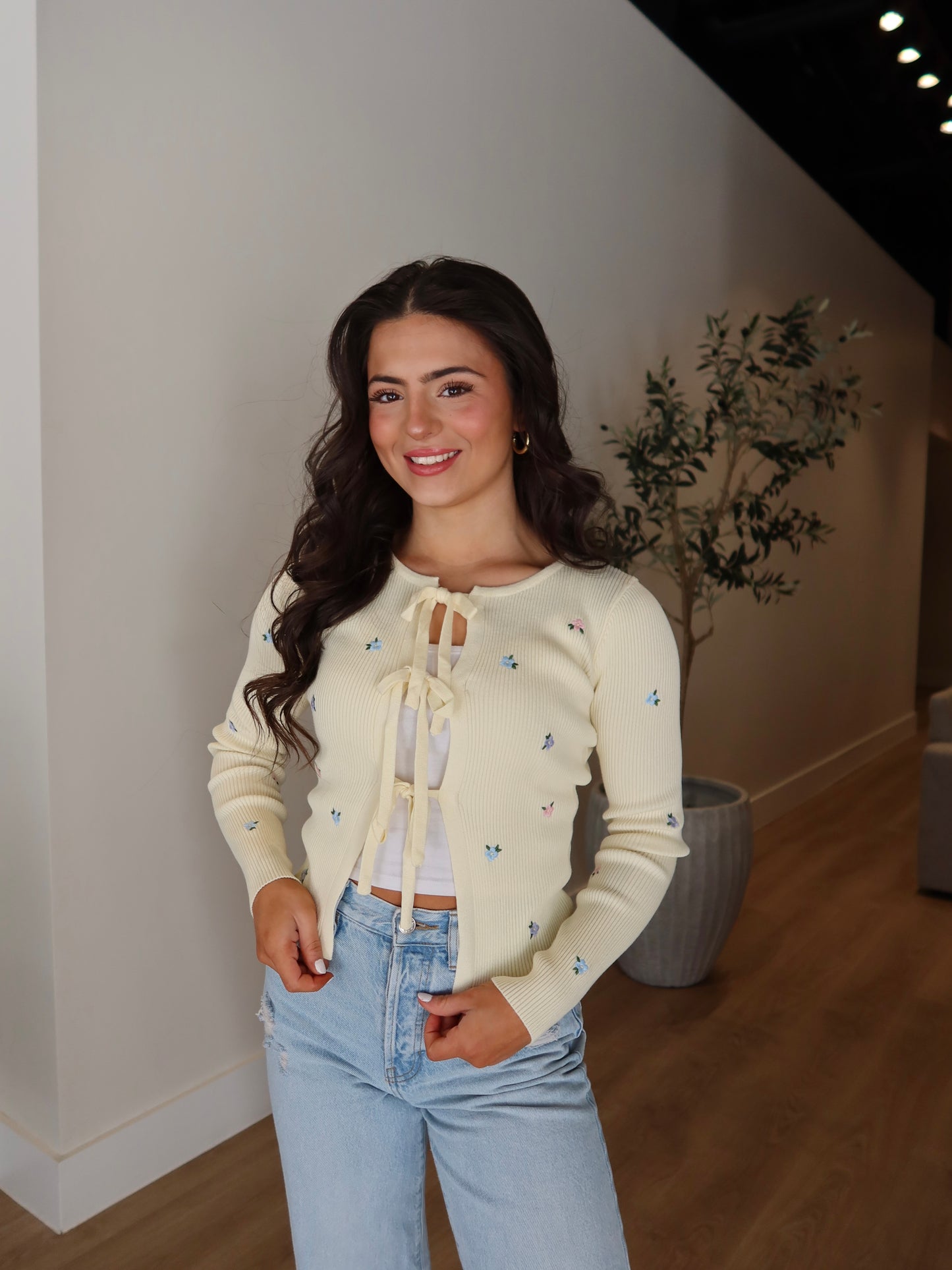 Primrose Floral Cardi