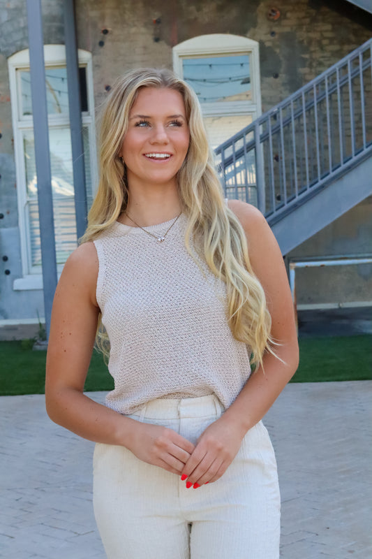 Roma Shimmer Tank