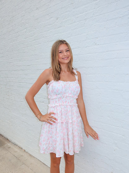 Full Bloom Mini Dress