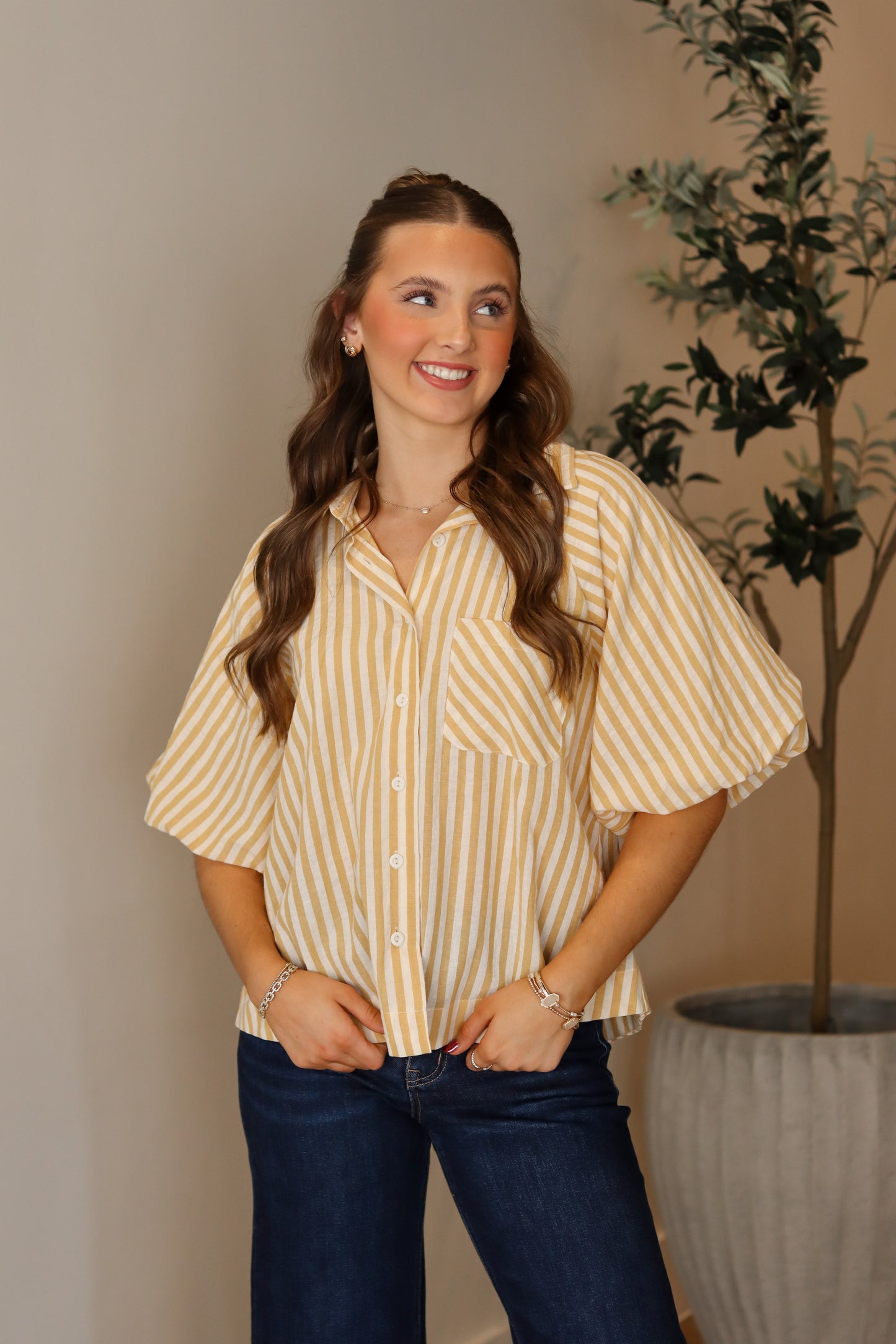Reed Striped Top