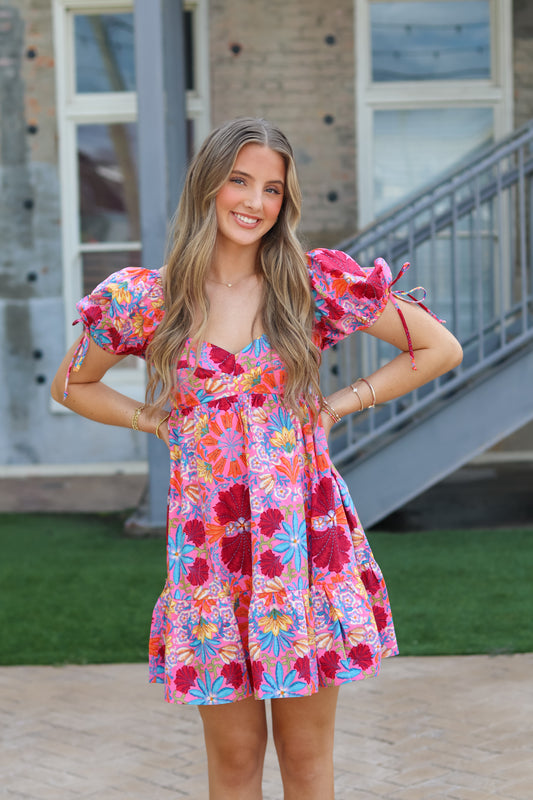 Caribbean Mini Dress