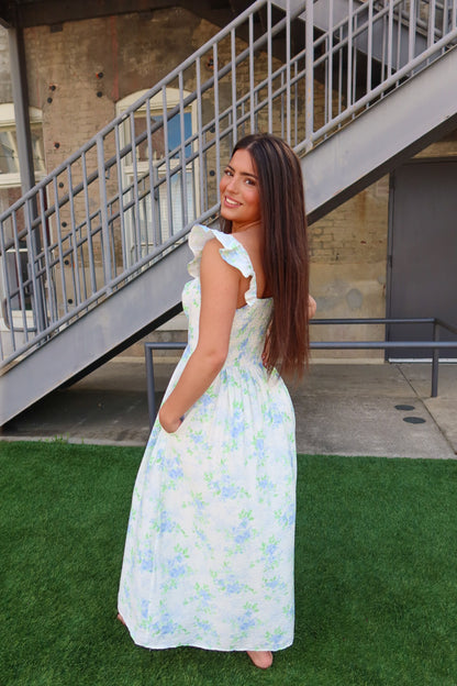 Lottie Midi Floral Dress