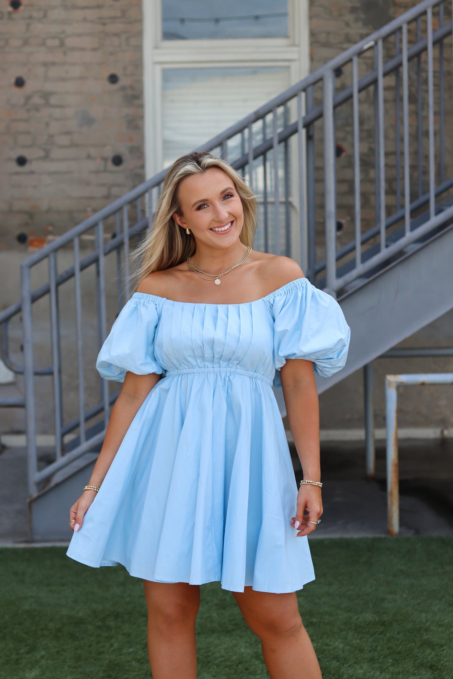 Skies Above Mini Dress