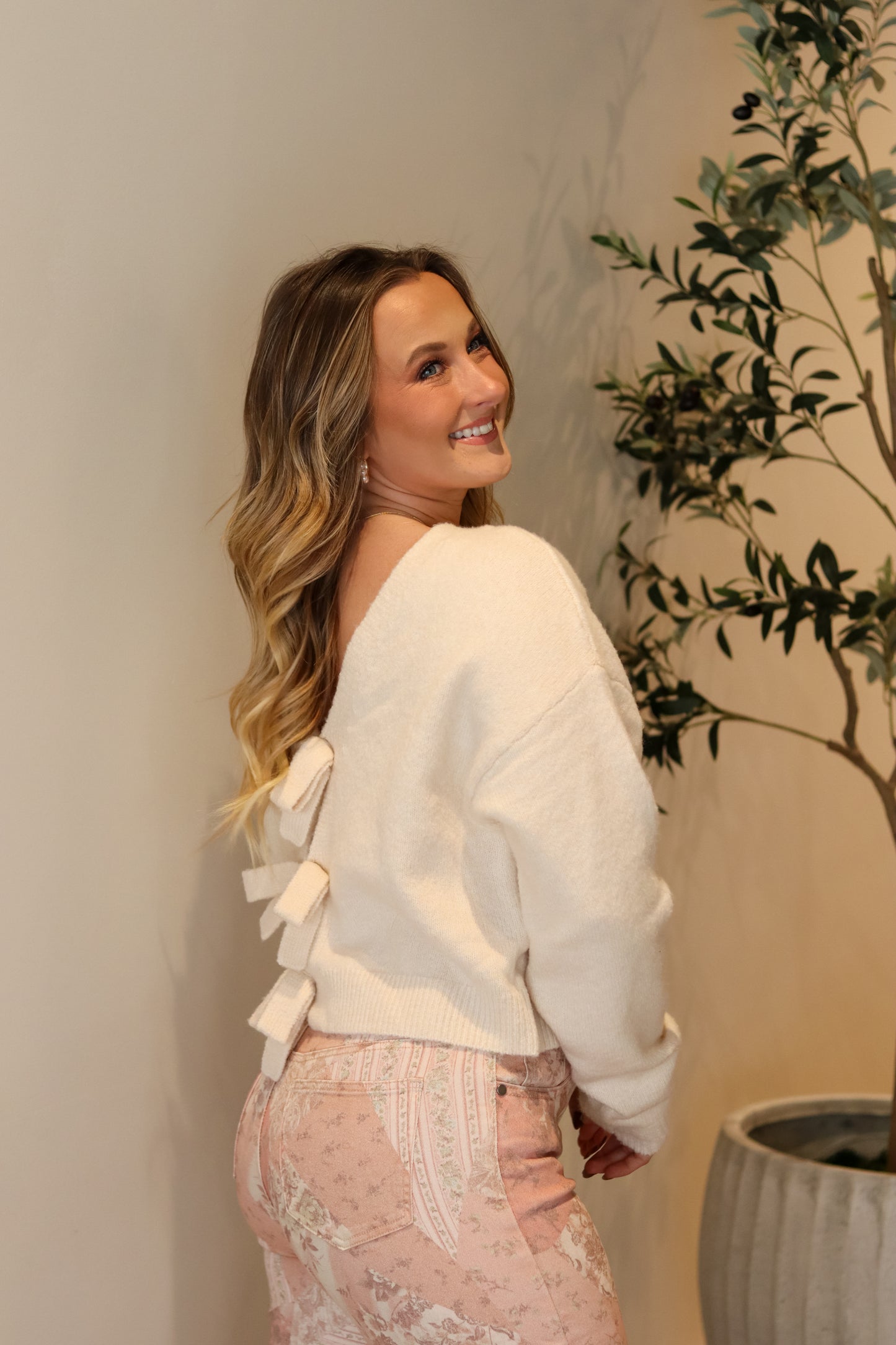 Tied Together Knit Top (Reversible)