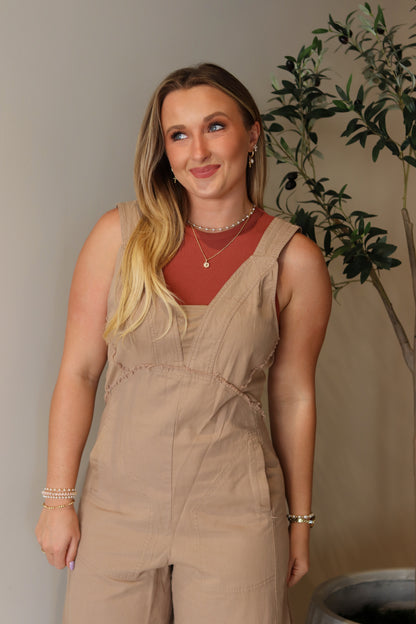 Maris Mineral Washed Jumpsuit
