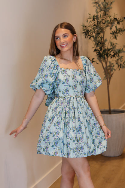 Floral Harvest Mini Dress