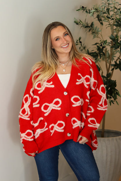 Peppermint Ribbon Cardigan