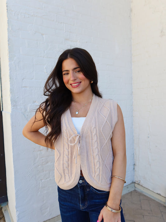 All Natural Sweater Vest