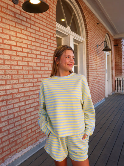 Lola Striped Short Set