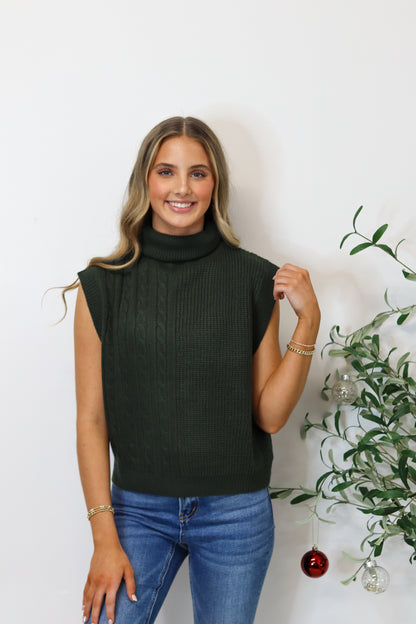 Sophie Turtleneck Sweater Vest