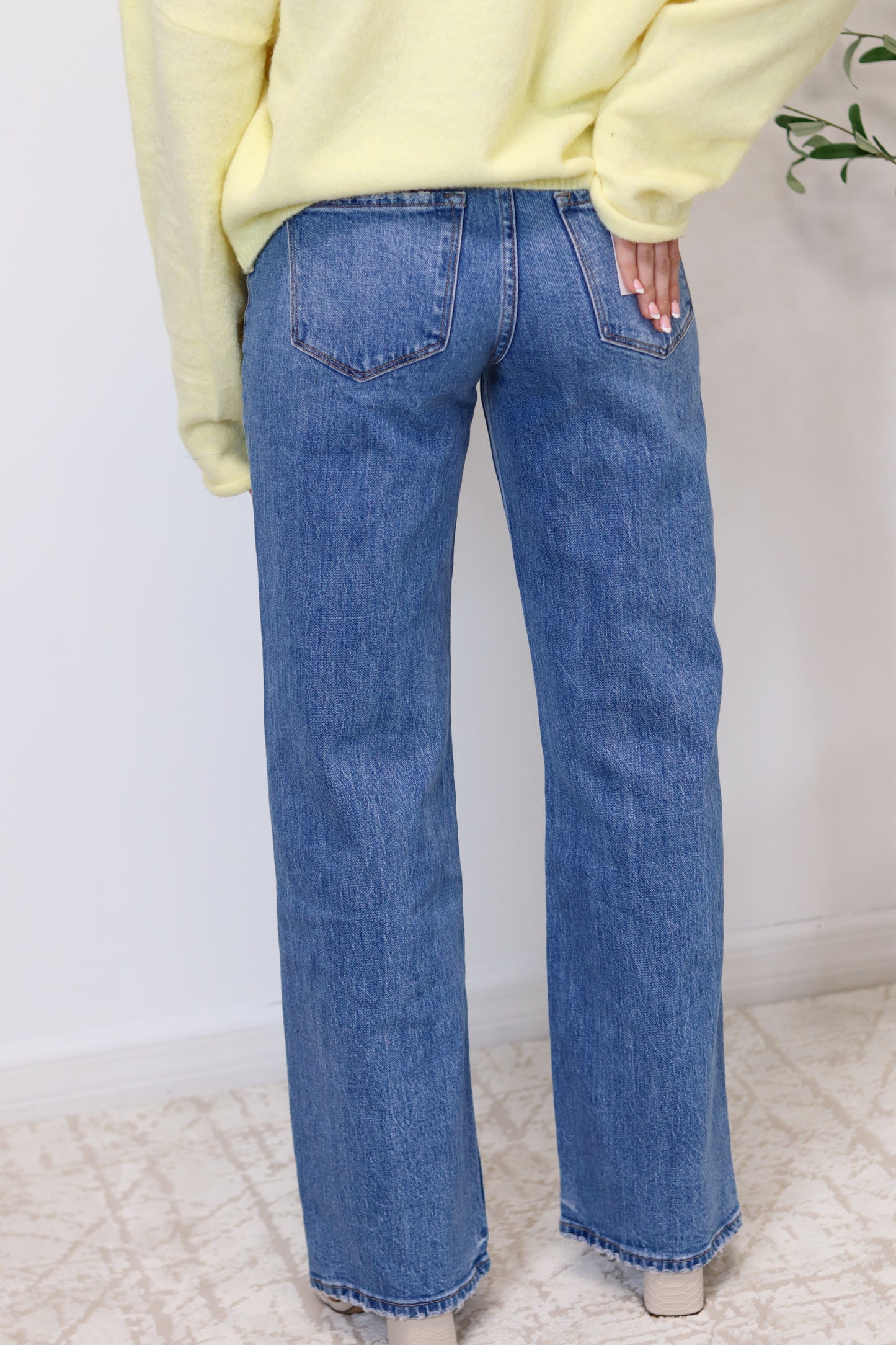 Halleigh High Rise Wide Leg Jeans