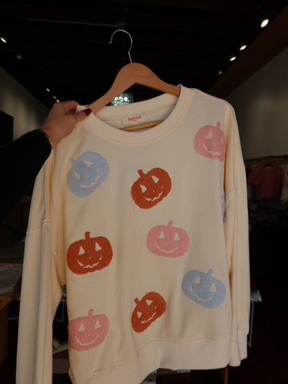 Pumpkin Oversized Sweatshirt