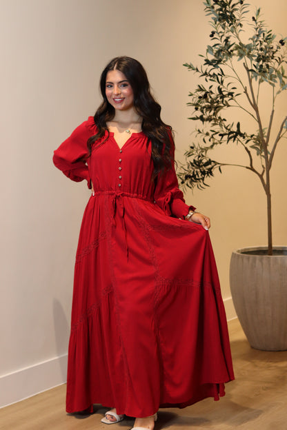 Holly Lace Maxi Dress
