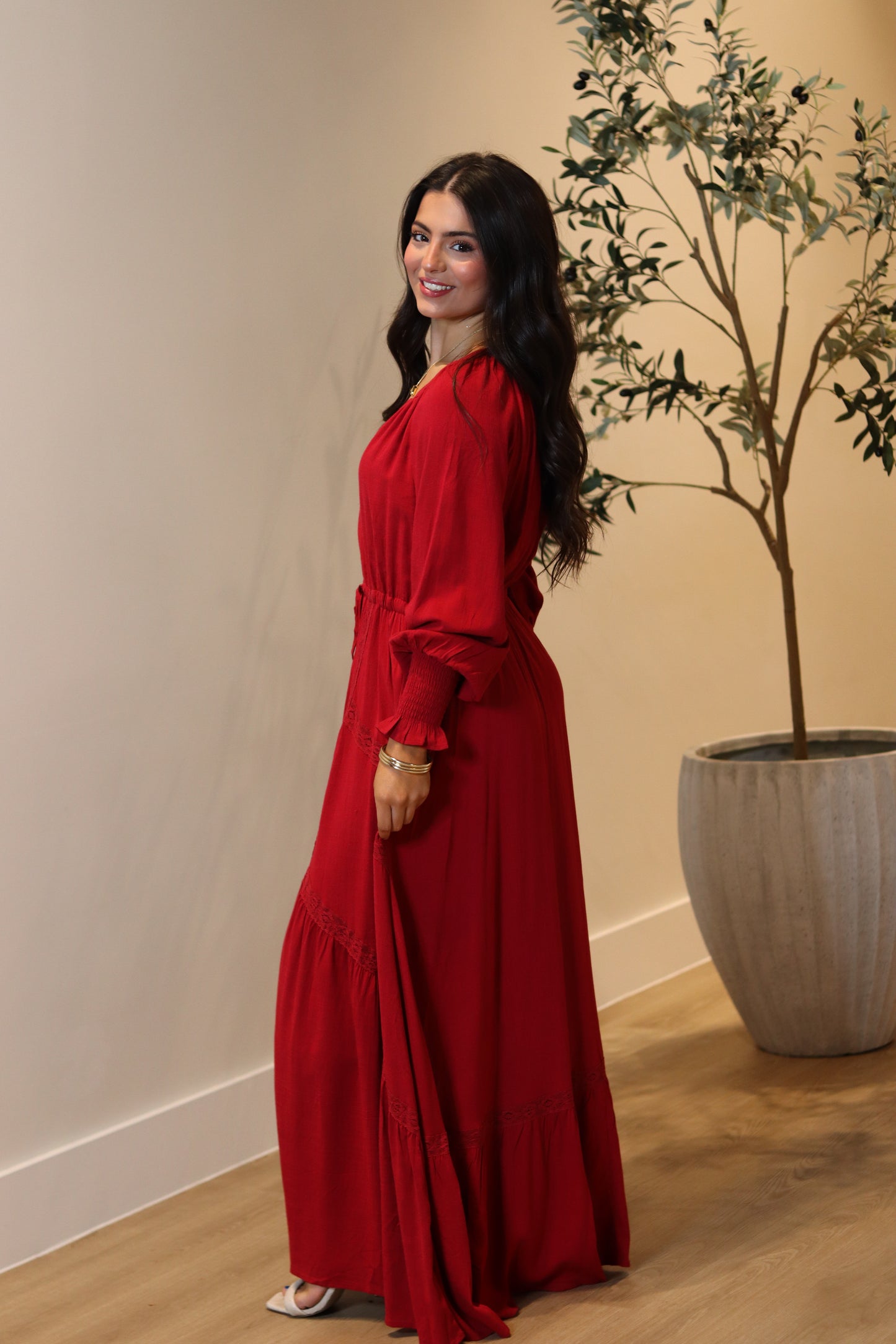 Holly Lace Maxi Dress