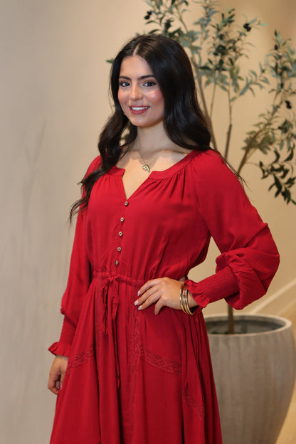 Holly Lace Maxi Dress