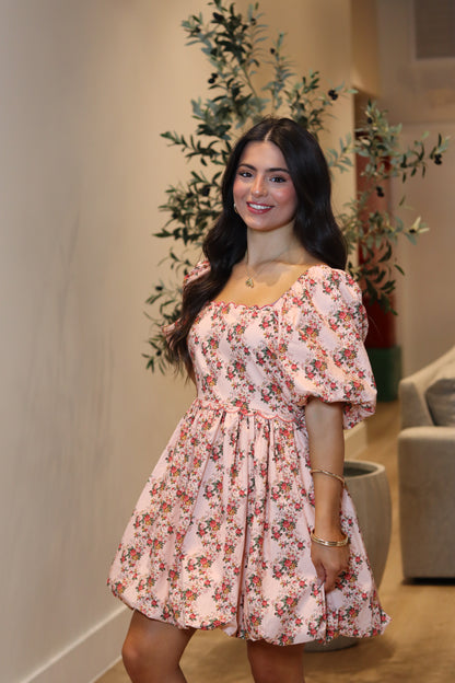 Floral Harvest Mini Dress