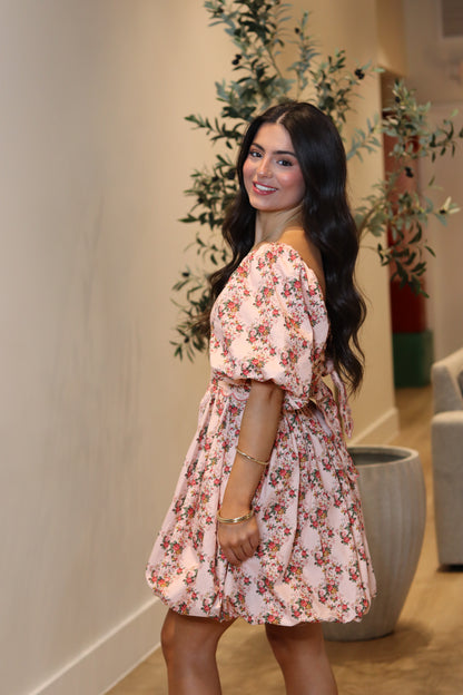 Floral Harvest Mini Dress