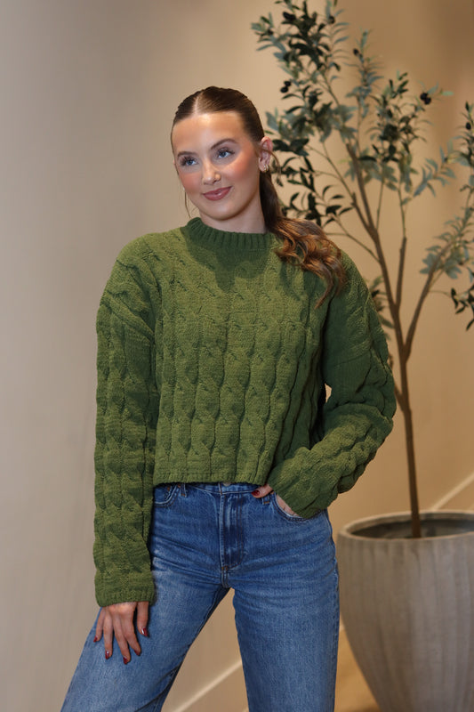 Birch Cropped Sweater