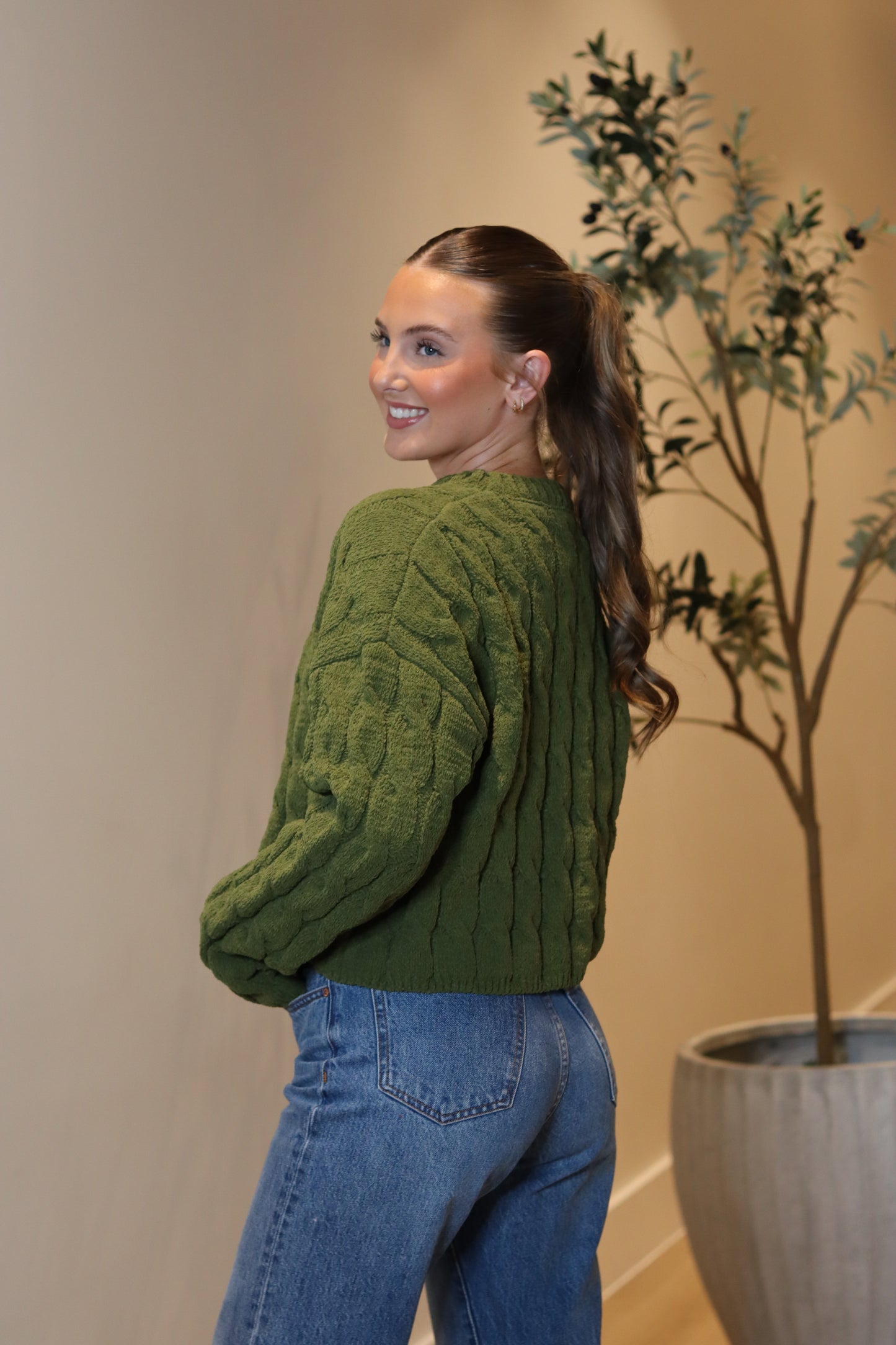 Birch Cropped Sweater