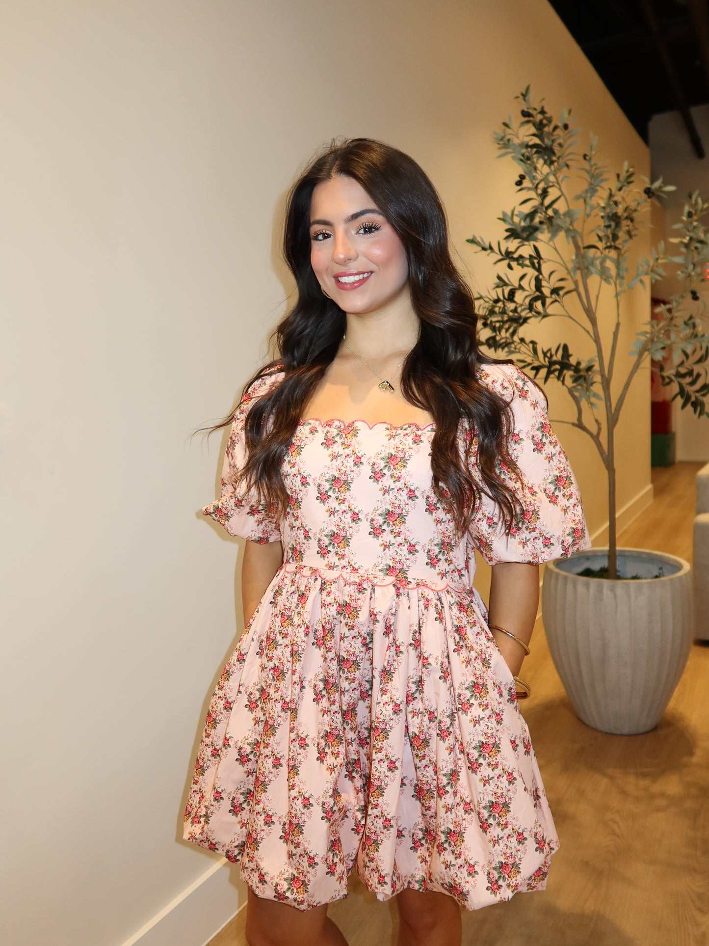 Floral Harvest Mini Dress