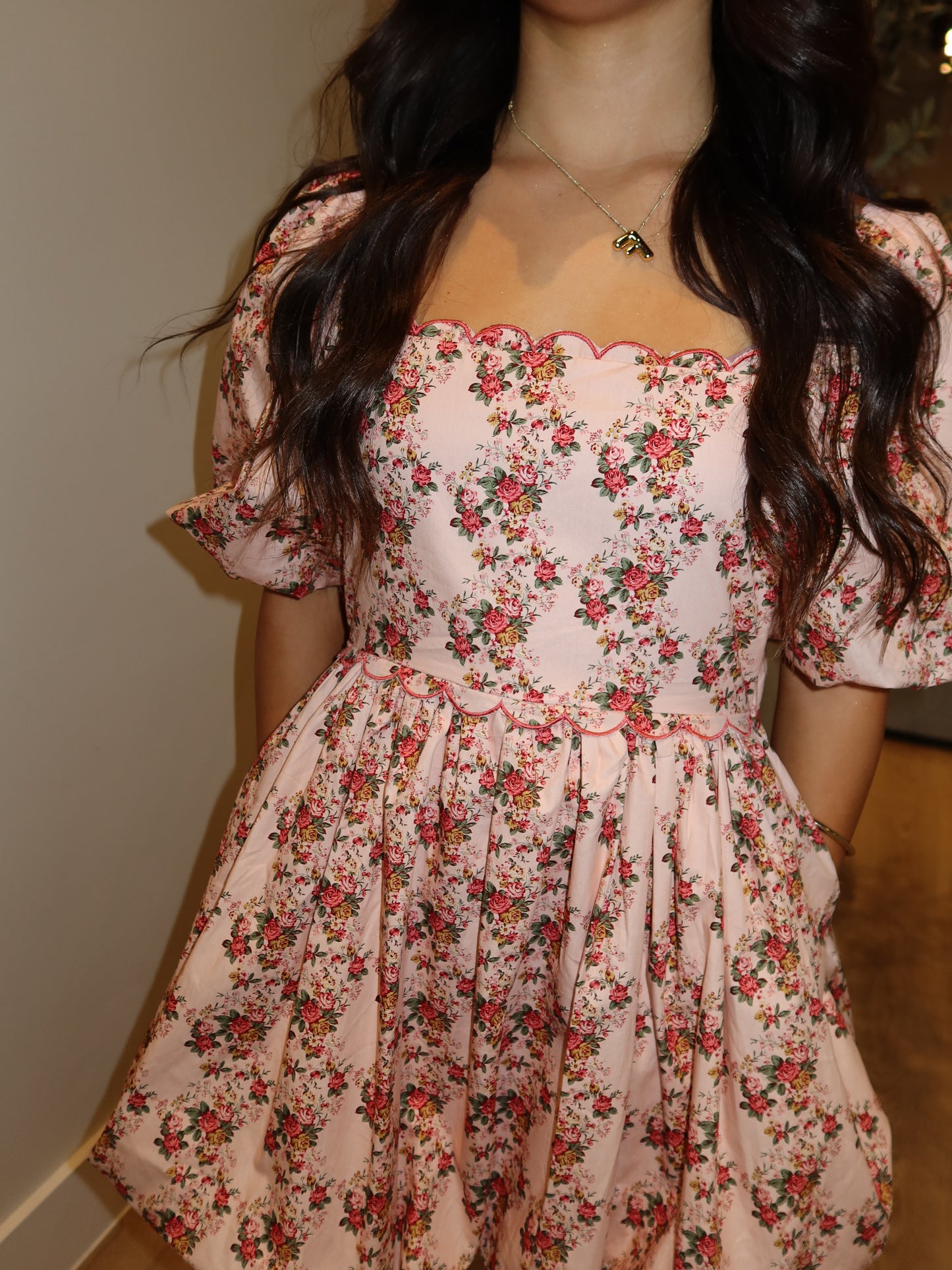 Floral Harvest Mini Dress